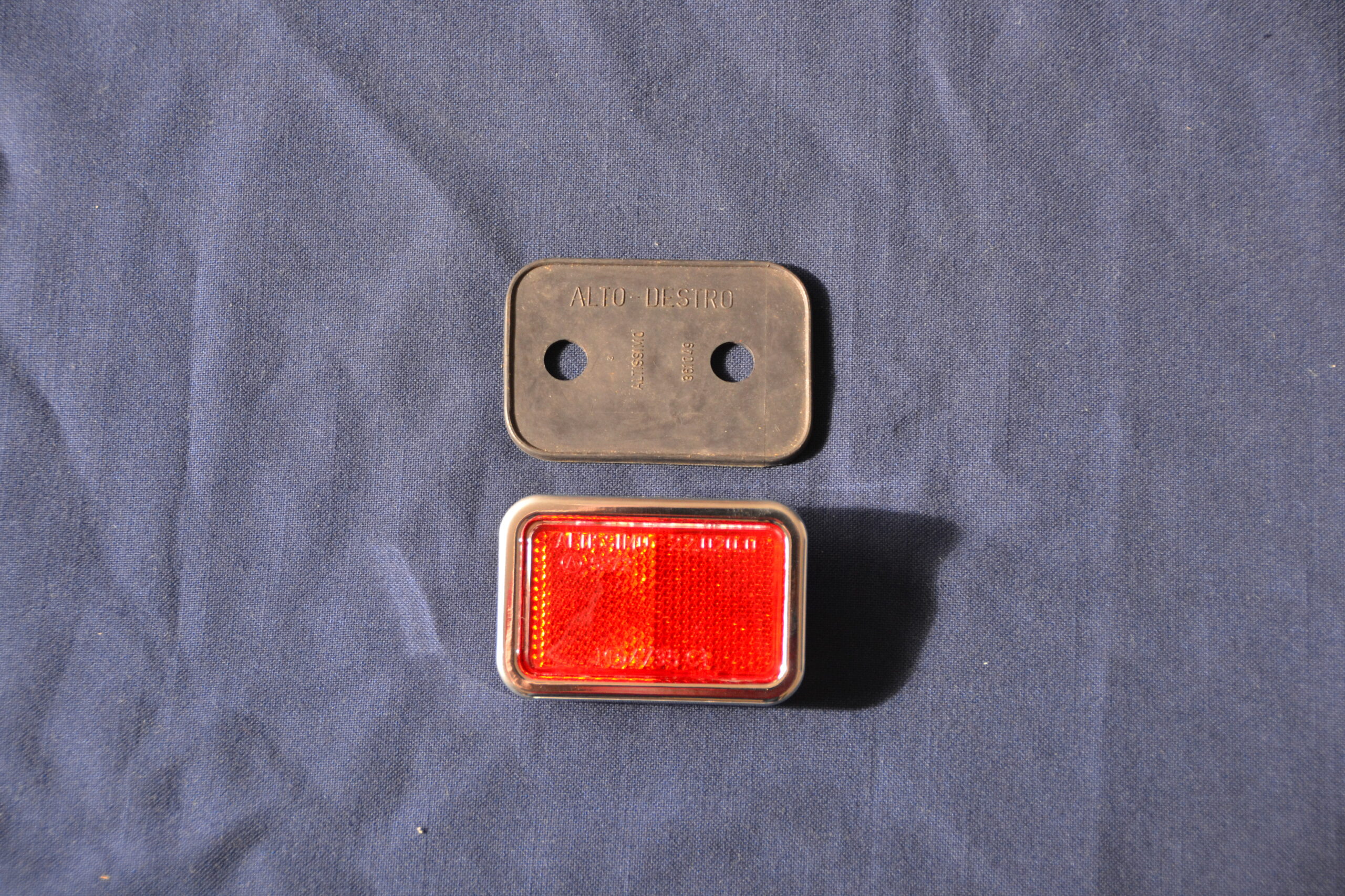 Reflector - Rear, LH side. Includes gasket. Fulvia Coupe