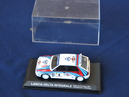 Model - Lancia Delta Integrale Martini. Rallye de Portugal 1992. J. Kankkunen/J. Pilronen.