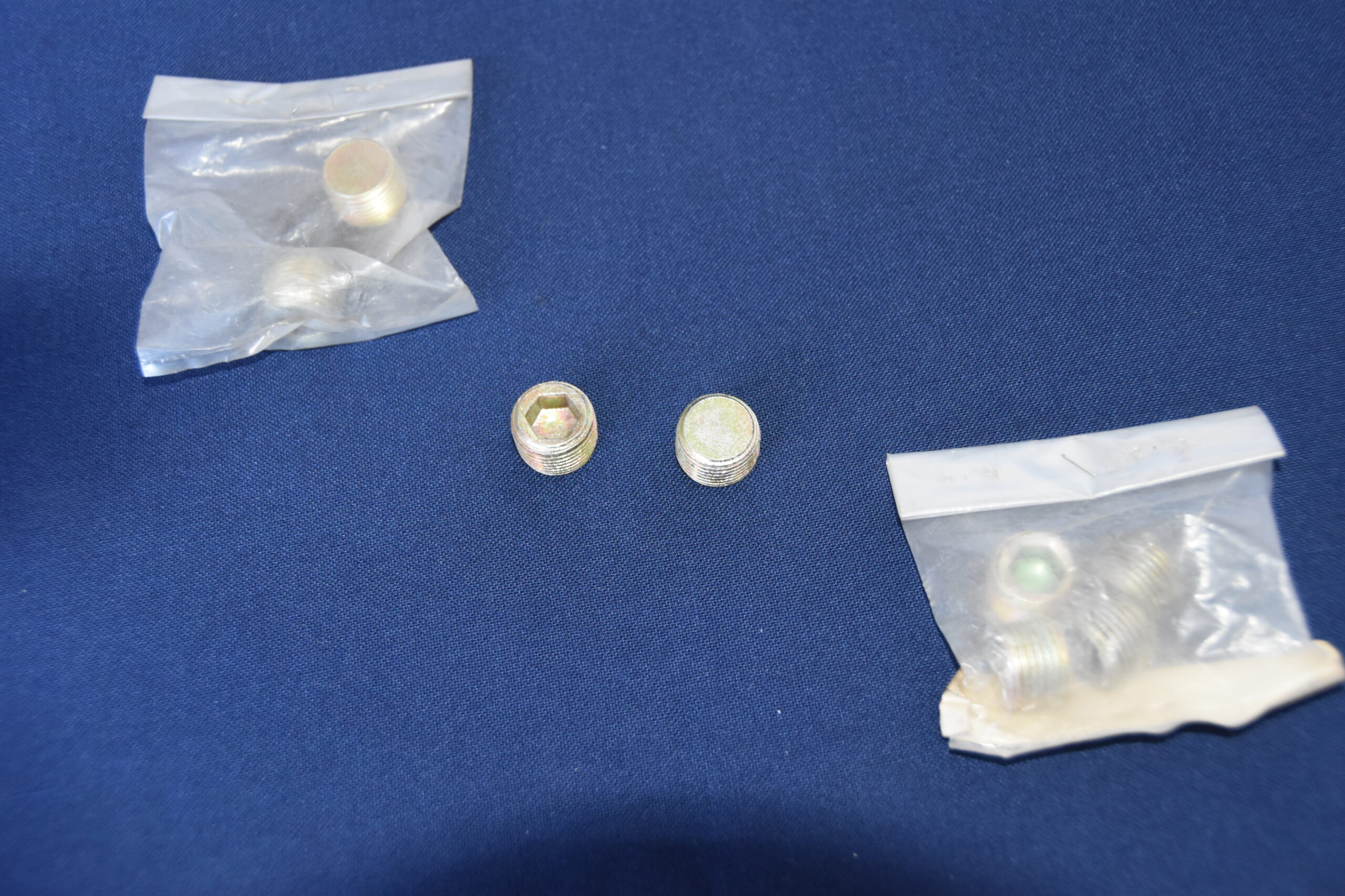 Plug - Beta differential drain plug & Gamma cylinder head plug.