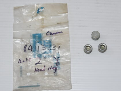 Plug - Cylinder head. Gamma