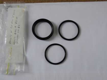 'O' Rings - Variety of new style & size. Suit Top Water Rail. Beta.