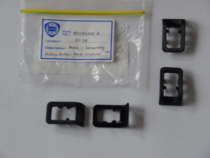Bezel - Surround. Door lock. Beta & Gamma